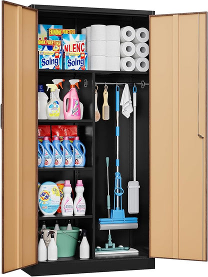 Wide & Deep Metal Storage Cabinet by SISESOL