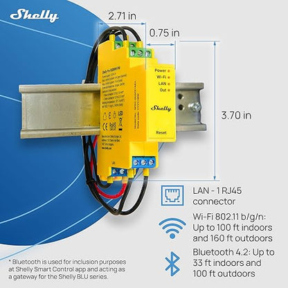 Shelly Pro RGBWW PM | Wi-Fi & LAN Smart Remote Control - Image 3