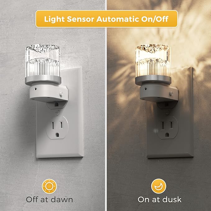 L LOHAS LED Night Light, Night Lights Plug into Wall - Image 2