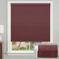No Drill Cordless Cellular Shade, Mahogany, Custom Size | Blackout, Thermal Insulated, Protects Privacy, Safe Cordless Design, Easy Install, Pull Down Pleated Honeycomb Blind