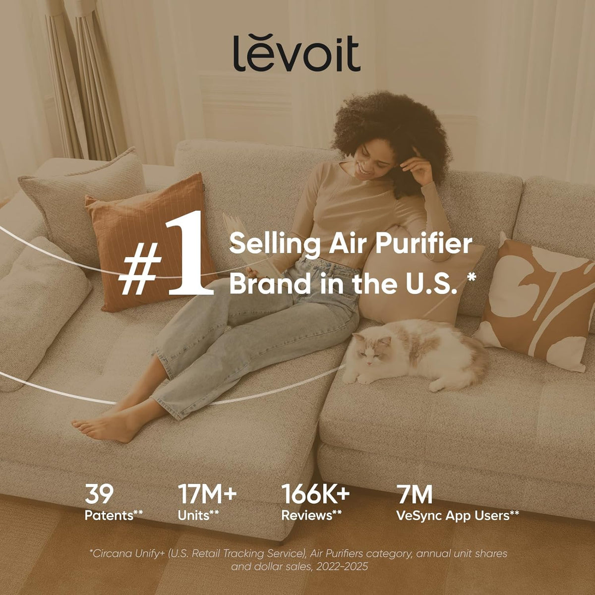 levoit air purifiers for bedroom home pets dorm, view 9