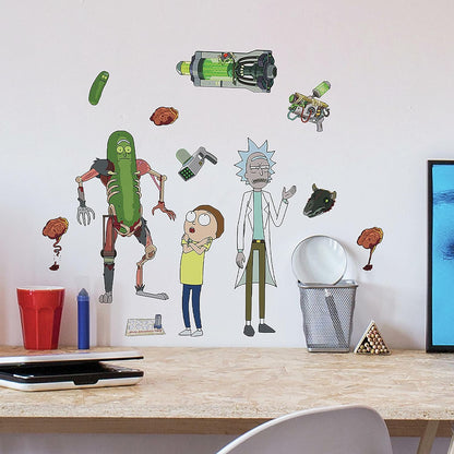 RoomMates RMK4704SCS Rick and Morty Peel and Stick Wall Decals