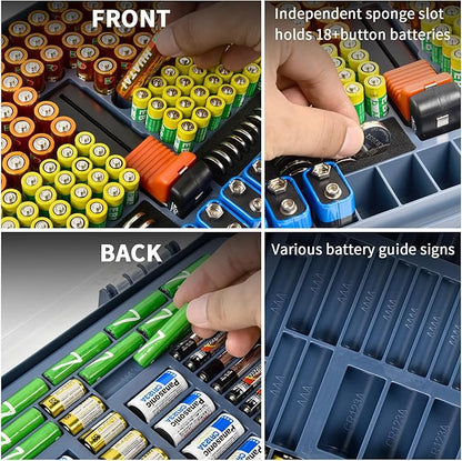 Battery Organizer Storage Holder Box Case - Image 5