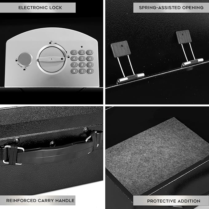 Dalmbox Portable Metal Safe Box - Image 8