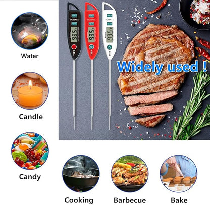 BOMATA 6 Pack Waterproof IPX7 Meat Thermometer Instant Read Food Thermometer - Image 7
