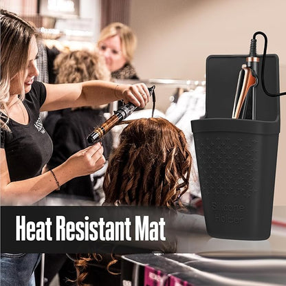 ZAXOP Flat Iron/Curling Iron/Hair Straightene/Hot Hair Tools Holder, Silicone - Image 5