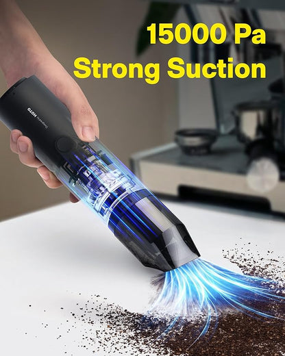HOTO Handheld Vacuum Cleaner Cordless, Desk Vacuum Cleaner Compressed Electric - Image 2
