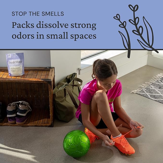 Fresh Wave Lavender Odor Eliminating & Deodorizing Packs | Bag of 6 | Safer - Image 5