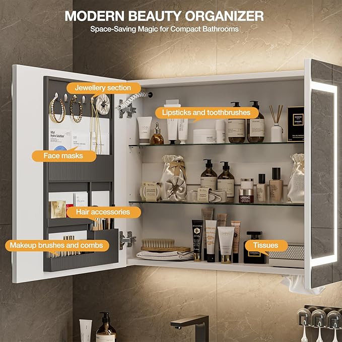 24"x32" Bathroom Medicine Cabinet - Image 5