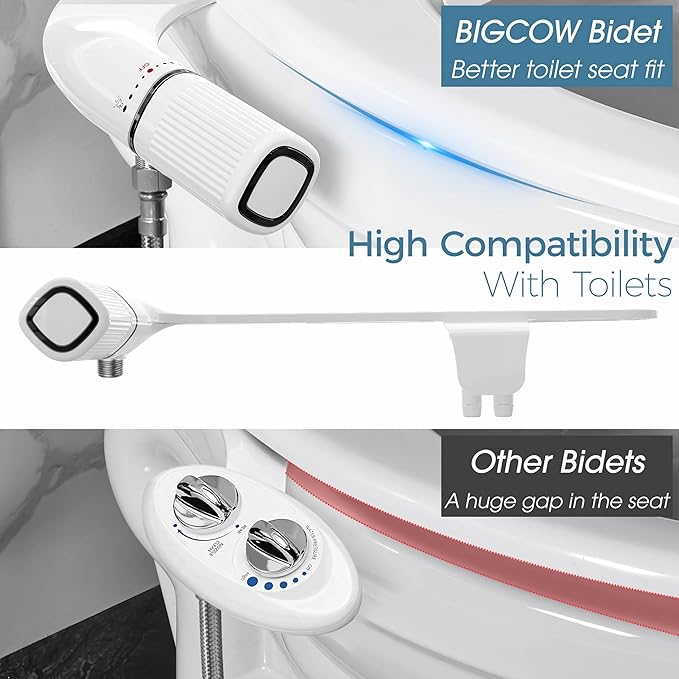BIGCOW Ultra-Slim Bidet Attachment - Image 3