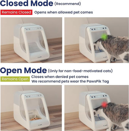 PawsPik Automatic Microchip RFID Cat Feeder, ISO Microchip & PawsPik RFID Tag - Image 7