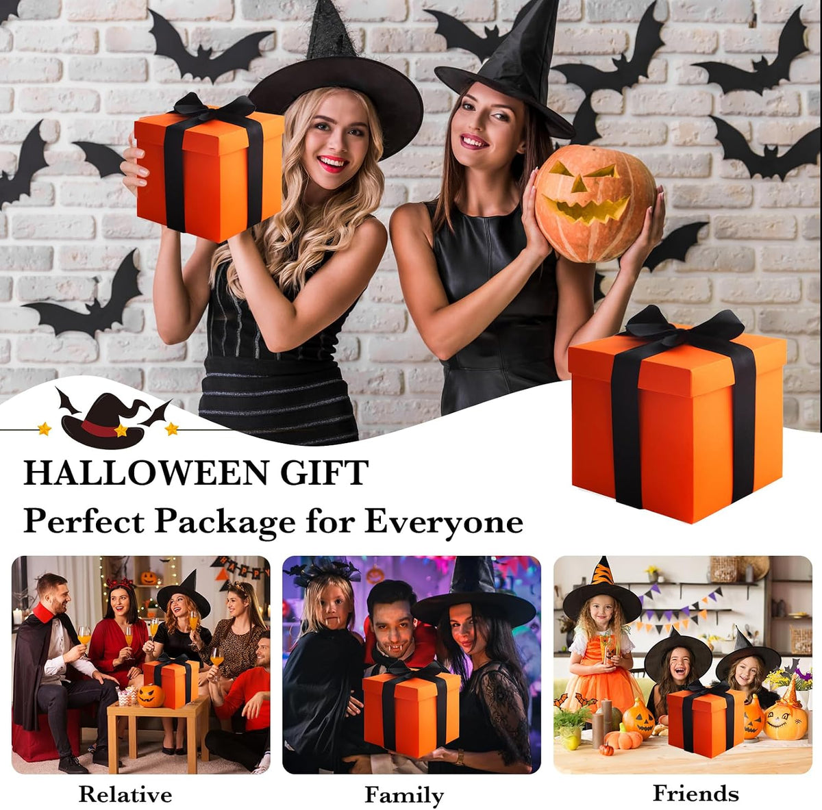 24Pcs Floating Candles with 2 Wand Remote Timer for Halloween Decor - White