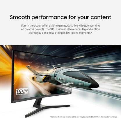 Samsung 32-inch S3 FHD 100Hz Curved Monitor, Game Mode, Eye Saver Mode - Image 5