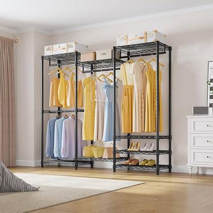 VIPEK V5 Medium Portable Closet Wardrobe Heavy Duty Clothes Rack, Freestanding - Image 2