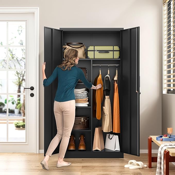 Wide & Deep Metal Storage Cabinet - Image 5
