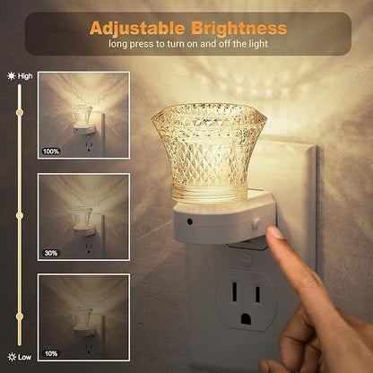 JandCase LED Night Light Plug in, Night Lights Plug into Wall - Image 2
