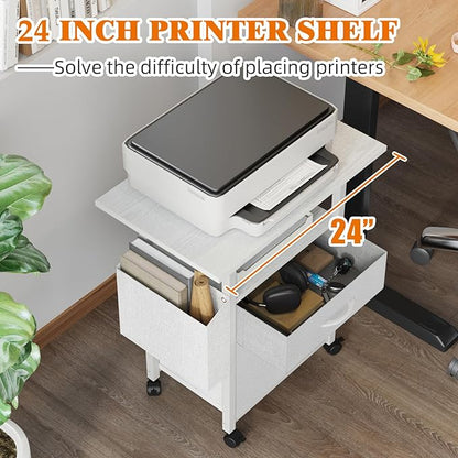 GYIIYUO 2 Drawer File Cabinet - Image 4