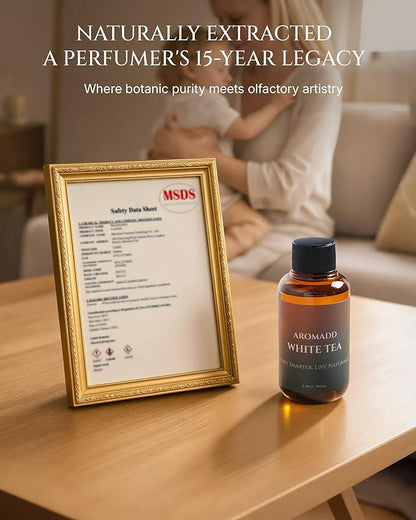 Aromadd White Tea Diffuser Oil Inspired by Luxury Hotel Scent, Essential Oils - Image 6