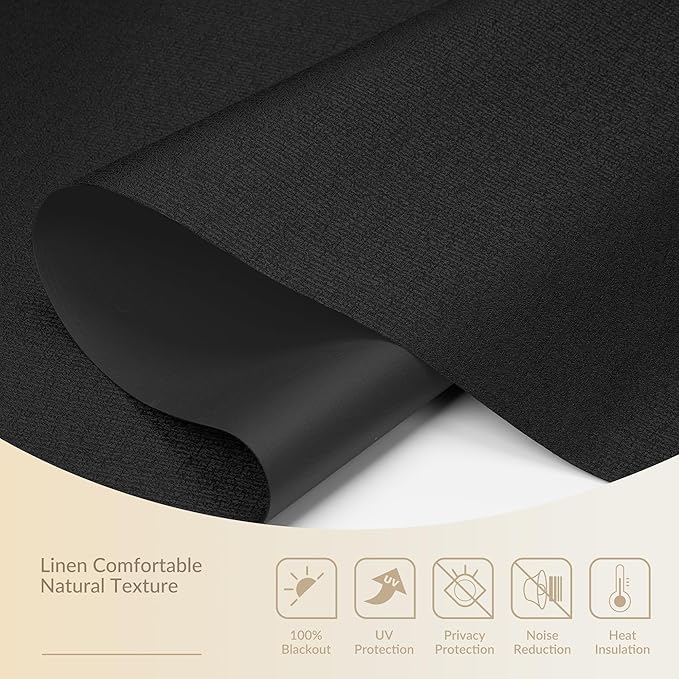 Boolegon Motorized 100% Blackout Roller Blinds - Image 4