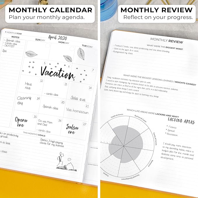 Clever Fox Planner Pro Premium – Luxurious Weekly & Monthly Planner - Image 4