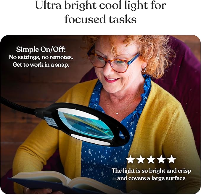 Brightech LightView Pro Magnifying Floor Lamp - Image 3