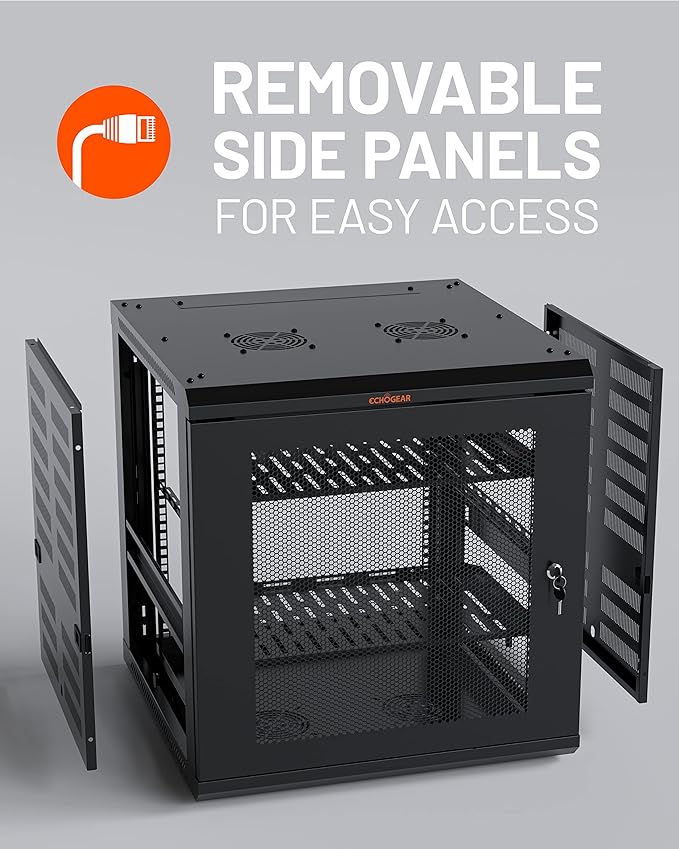 ECHOGEAR 12U Network Rack - Image 7