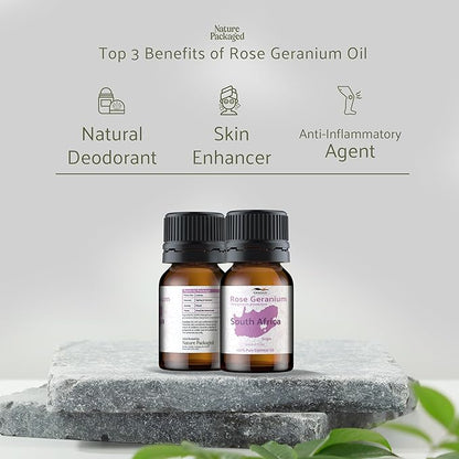 Rose Geranium Essential Oil - Image 2