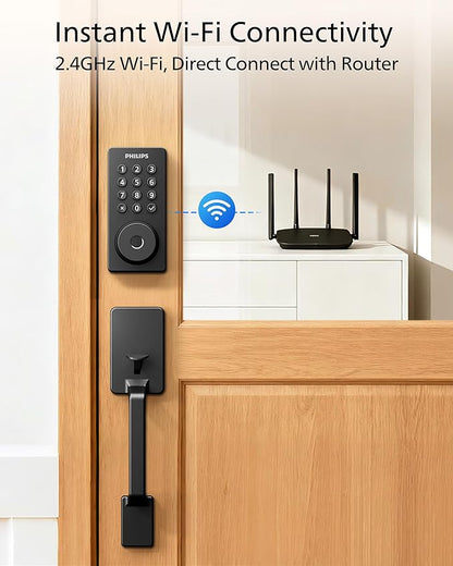 Philips Wi-Fi Smart Door Lock Deadbolt - Image 3
