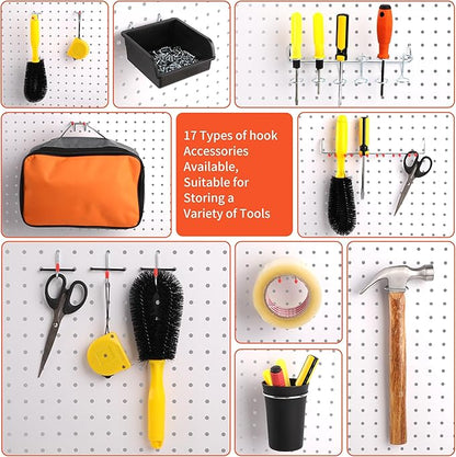 130PCS Pegboard Hooks Assortment - Image 9