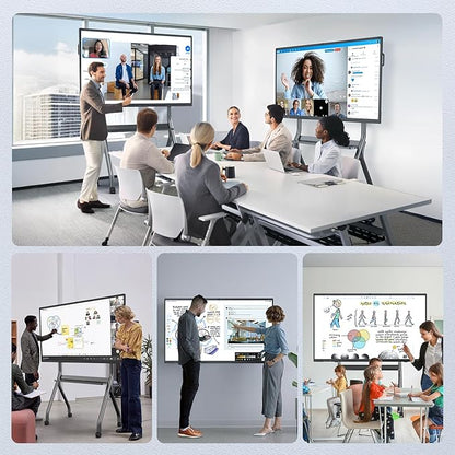 QIXZOCV 85" Smart Board, Interactive Whiteboard, 4K Electronic Board, UHD - Image 6