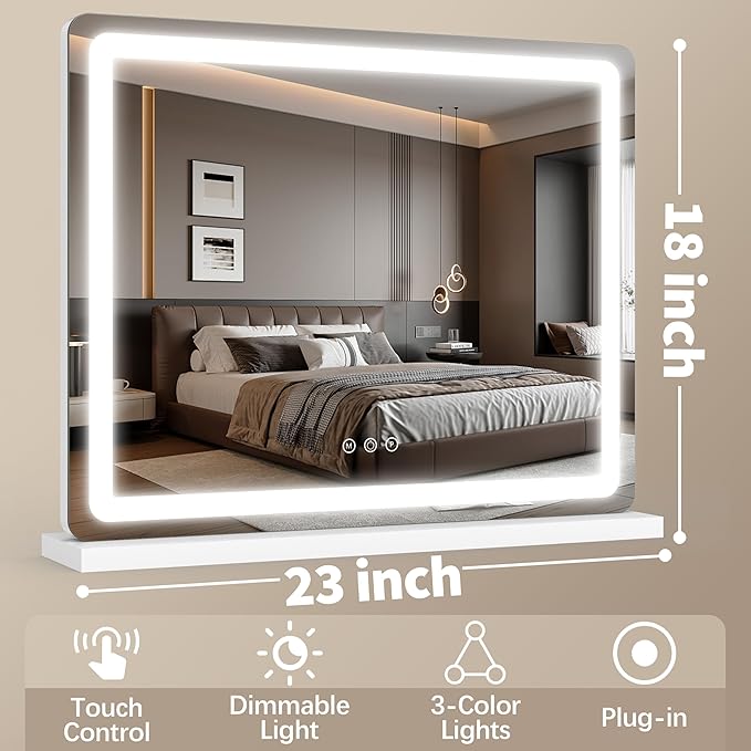 FENNIO 23" x 18" Vanity Mirror - Image 5