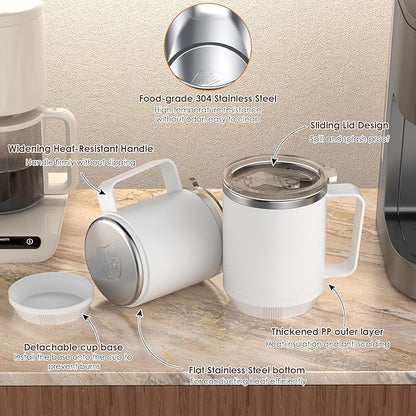 Coffee Mug Warmer & Mug Set for Desk, Smart Coffee Cup Warmer - Image 5