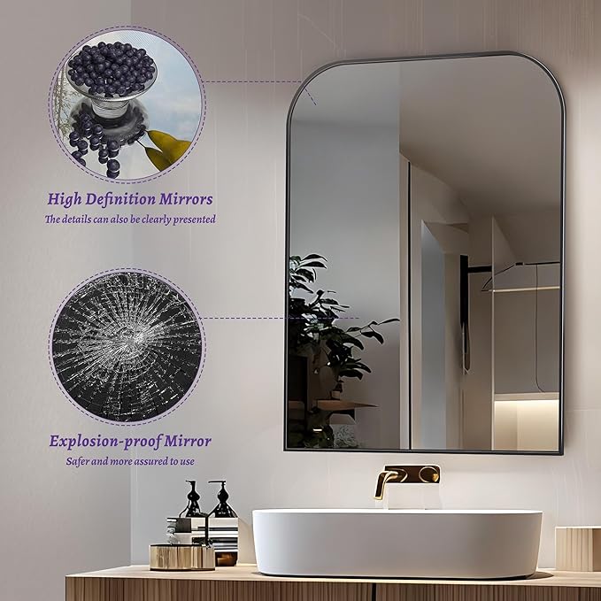 Bathroom Mirror, Wall Mirrors, Bathroom Vanity Mirror - Image 8