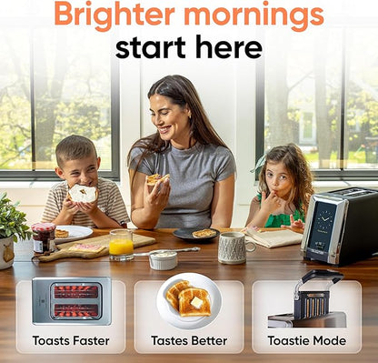 Revolution R180 Connect Touchscreen Smart Toaster + Toastie Press – Choose from - Image 2