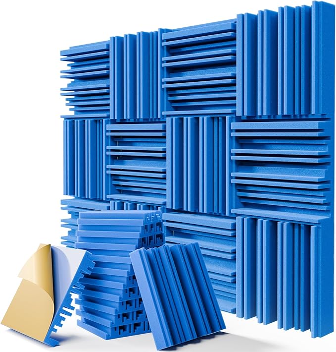 12 Pack Sound Proof Foam Panels by ZELMINE