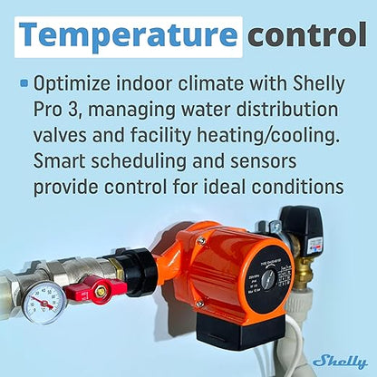 Shelly Pro 3 | Wi-Fi & LAN, 3-Channel Smart Relay | Home & Facility Automation - Image 5