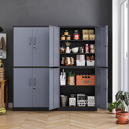 MIIIKO Metal Garage Storage Cabinet - Image 2