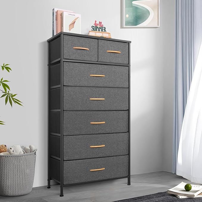 Mifuro Tall Dresser for Bedroom, Vertical Storage Organizer Tower - Image 2