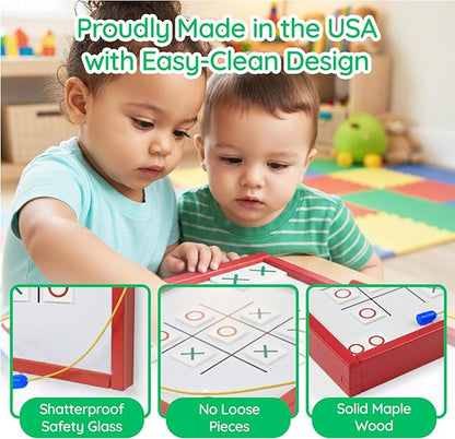 Magnetic Toddler Activity Wall Panel Toy – Interactive Wall Busy Board – - Image 4