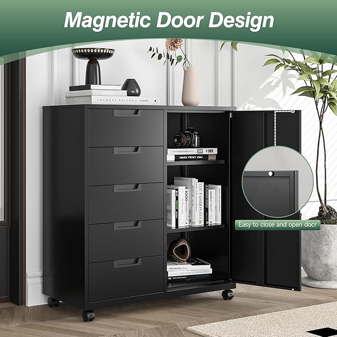 MIIIKO 5 Drawer Storage Cabinet - Image 5