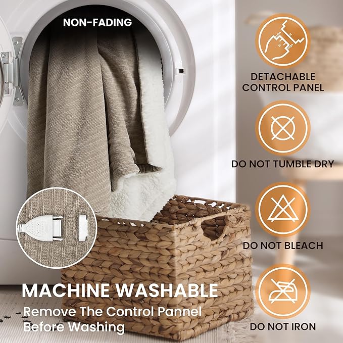 Heated Throw Blanket, Fasting Heating - Image 7