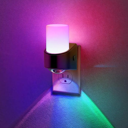 JandCase LED Night Lights Plug into Wall, Color Changing Night Light by JandCase