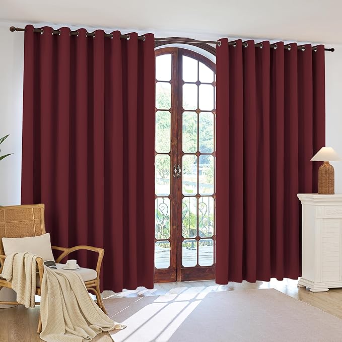 100% Blackout Curtains 108 Inch Length - Image 7