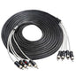 RECOIL P417 Premium 100% Oxygen Free Copper 17ft 4-Channel RCA Audio by Recoil