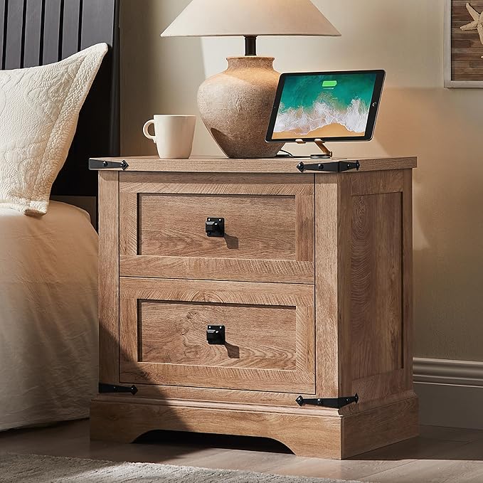 T4TREAM 24" Farmhouse Nightstand by T4TREAMFurniture