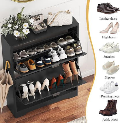 Shoe Cabinet Storage for Entryway - Image 4