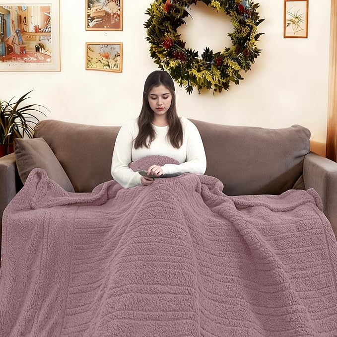 Electric Heated Blanket Full Size 72"×84" - Image 2