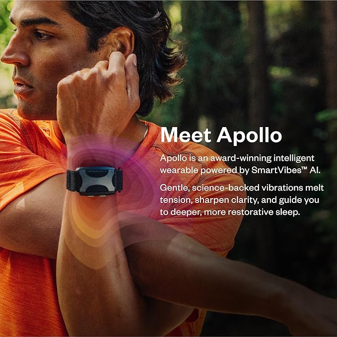 Bundle of Apollo Neuro Wearable & 12-Month SmartVibes AI Membership + Sleep Band - Image 2