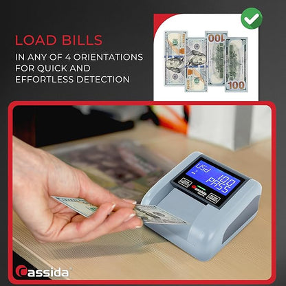 Cassida Quattro Fast Automatic Currency Counterfeit Detector - Image 5