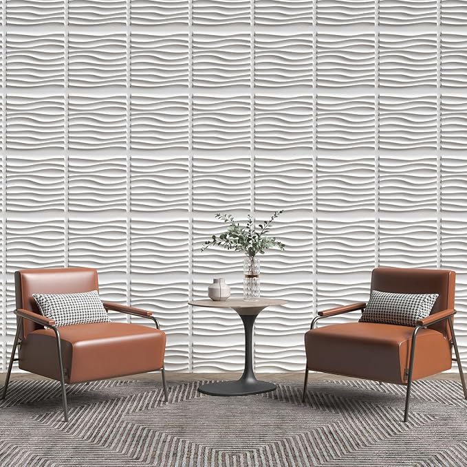 Art3d 20 Pack Decorative 3D Wall Panels, 19 Sq.Feet PVC Interior Wall Décor - Image 6